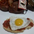 El cooksnap de María López cuando hizo Pinchos de huevo de codorniz con sobrasada.