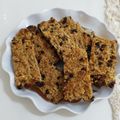 El cooksnap de Cecilia Baccino cuando hizo Barritas de avena, banana y almendras.