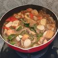 Cooksnap dari mai untuk resep Tom yam udang steamboat | Kuah super cantik