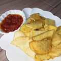 Nafisah Hadi Amin's cooksnap of when they made Plain yam with peppered sauce.