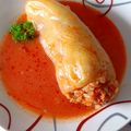 Magyarné Nyírő Kati Cooksnap-ja, amikor elkészítette a(z) Töltött paprika, bazsalikommal ízesítve receptet.