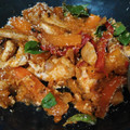 El cooksnap de Melisa Rivara cuando hizo Wok de pollo agridulce con vegetales.