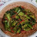 Cooksnap dari susan untuk resep Rujak kangkung sambel asem