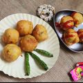 Varsha Ingole Bele's cooksnap of when they made चीज मटार बटाटा वडा (cheese matar batata vada recipe in marathi).