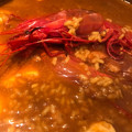 El cooksnap de maria cuando hizo Arroz caldoso con carabinero.