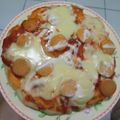 Cooksnap dari Esti 25 untuk resep Mozarella Pizza Teflon mudah untuk pemula