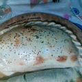 El cooksnap de La cocina rápida de Ani cuando hizo Calzone relleno con pollo.
