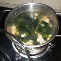 รูป Cooksnap ของ Piti Narknava เมื่อเขาทำ ซุปมิโซะ สาหร่ายวากาเมะ