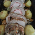 El cooksnap de noesergi cuando hizo Lomo relleno asado al cava.
