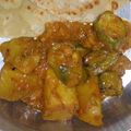 Subhasree Santra's cooksnap of when they made আলু পটলের ডালনা(Alu patol er dalna recipe in bengali).