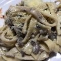 El cooksnap de Jessica Flores cuando hizo Pasta fresca sin máquina de pastas.