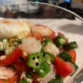 Monnow 的 泰式涼拌秋葵海鮮 cooksnap