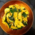 Haras Lin 的 鹹蛋櫛瓜 (10 分鐘上菜 蔬食料理、五辛素） cooksnap