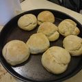 El cooksnap de Adrian Siliano cuando hizo Pan para hamburguesas.