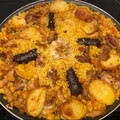 El cooksnap de Antonio Serrano cuando hizo Arroz al horno.