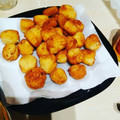 El cooksnap de Thamara Padilla cuando hizo Bolitas crujientes de calabacín y queso.