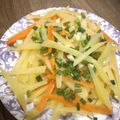 รูป Cooksnap ของ Nattaree เมื่อเขาทำ มันฝรั่งเส้นผัดแครอท