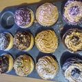 El cooksnap de Virginia Moldes cuando hizo Muffins de vainilla y cacao amargo 😍🥰.