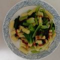 蕭尹霖 的 青江菜拌玉米筍🥬 cooksnap