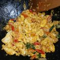 Cooksnap dari cindy untuk resep Orak arik telur saus pedas gurih
