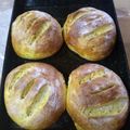 El cooksnap de Andrea Córdoba cuando hizo Pan de calabaza y anís (Dulce).