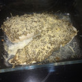 El cooksnap de Carlos Esteban Aguilar cuando hizo Merluza gratinada con pesto.