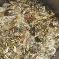 Cooksnap dari Rina Dewi Indah Sari untuk resep Gulai daun singkong,rimbang dan ikan teri nasi