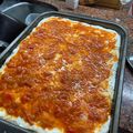 El cooksnap de Alejandra Ferrari cuando hizo Prepizzas para pizza a la piedra para frizar.