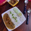 Mukti Bhargava का कुकस्नैप जब उन्होंने काली मसूर दाल और चावल (Kali masoor dal aur chawal recipe in hindi) बनाया था।
