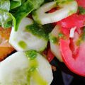 El cooksnap de Bibi García cuando hizo Aceite de cilantro.