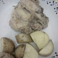 El cooksnap de Flavia Antonela Leveroni cuando hizo Conejo al ajillo con vino blanco.
