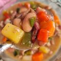 Cooksnap dari Haruko Dermawan untuk resep Buracho beans alias sup kacang merah ala texas