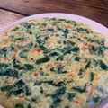 El cooksnap de rtheran9 cuando hizo Tortilla de espinacas con huevo.