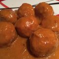 El cooksnap de Mariate cuando hizo Albóndigas al curry.