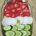 Naushaba Parveen का कुकस्नैप जब उन्होंने तिरंगा सलाद (tianga salad recipe in Hindi) बनाया था।