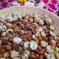 Soni Mehrotra का कुकस्नैप जब उन्होंने फलाहारी ड्राई फ्रूट्स नमकीन (falahari dry fruits namkeen recipe in Hindi) बनाया था।