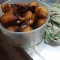 El cooksnap de CaroNati cuando hizo Buñuelos clásicos.