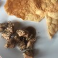 El cooksnap de jo cuando hizo Pollo mongoliano.