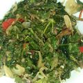 Cooksnap dari heni syahroni untuk resep Tumis daun singkong