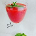 صورة من 🍓🍓أم آدم ويوسف💚وصفات أمي الغالية، شاركها بعد تجربة وصفة عصير الفرولة بالفواكه🍓🍓