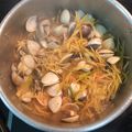 Cooksnap của Đoàn Hiền khi họ làm theo món Nghêu Hấp Sả Ớt