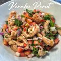 Cooksnap Kakak Faa semasa beliau membuat Kerabu perut air asam.