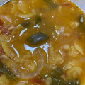El cooksnap de Roble Alejandro cuando hizo Sopa de habas.