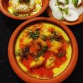 Mukti Bhargava का कुकस्नैप जब उन्होंने बेसन कढ़ी पकौड़ा (besan kadhi pakoda recipe in Hindi) बनाया था।
