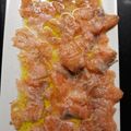 El cooksnap de mussym.67 cuando hizo 🍣Carpaccio de Salmón Fresco.