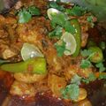 Khalida Misbah's cooksnap of when they made Chicken koyla karahi.