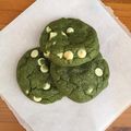 Damien Stone's cooksnap of when they made Matcha Green Tea and White Chocolate Cookies.