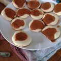El cooksnap de Alejandra Falero cuando hizo Ojitos de dulce de leche.