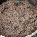 El cooksnap de María Amelia cuando hizo Frijoles refritos.