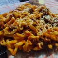 El cooksnap de Adri A Láuz cuando hizo Fideos caseros con salsa de tomate natural.